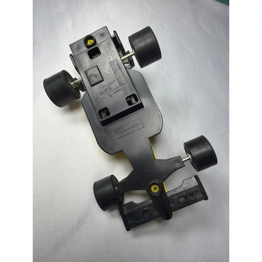 Vintage Team Talker Venus Formula 1 Race Car Toy Kids Yellow‎ PlasticRare Y2K